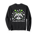 Alienated Raccoon Alien Halftone Sweatshirt - Streetwear Style Men Women - T-Shirt, Sweatshirt, Hoodie