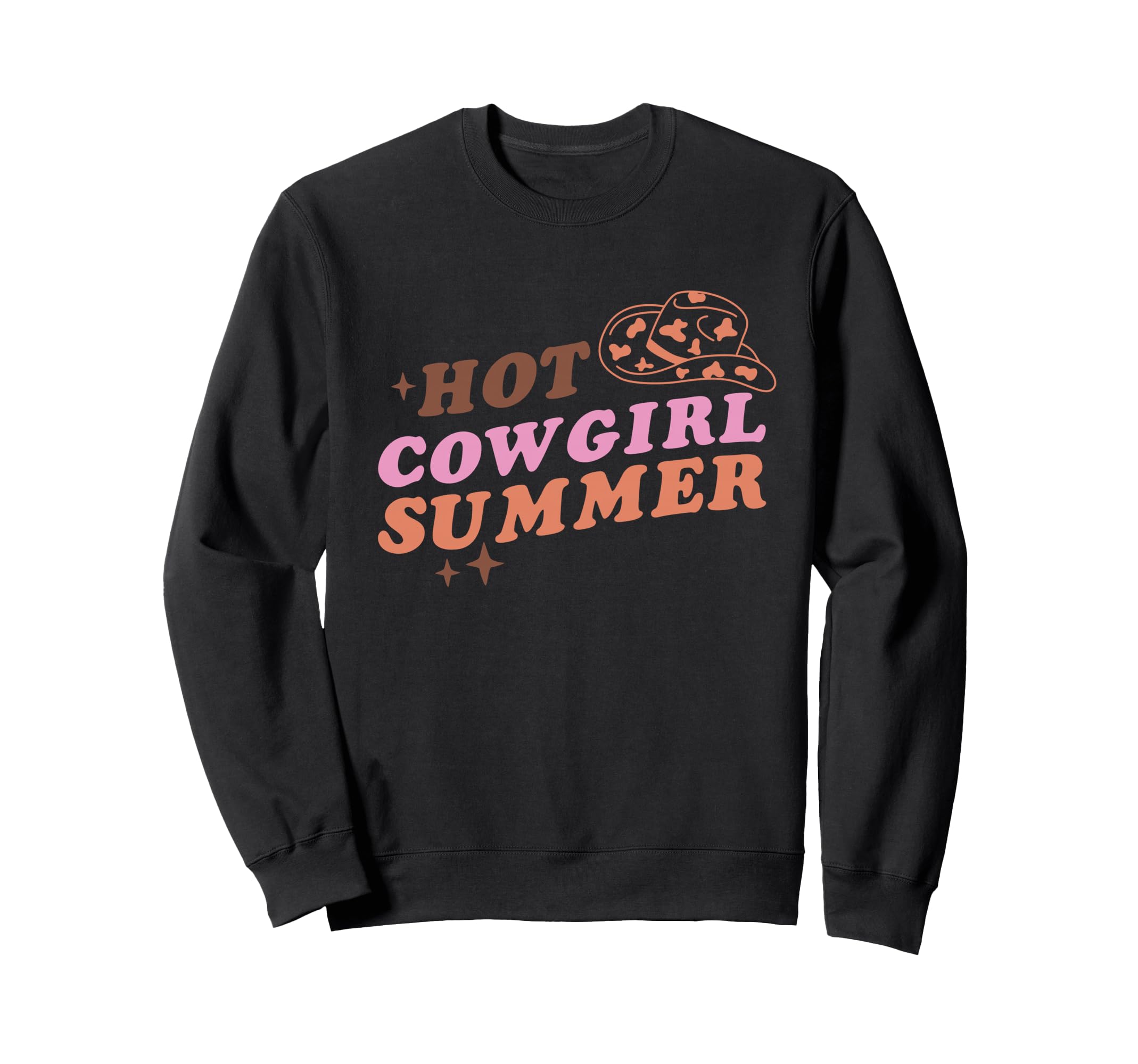 Hot Cowgirl Summer Western Sweatshirt - Trendy Graphic for Adults - T-Shirt, Sweatshirt, Hoodie
