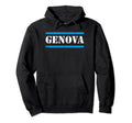 Genoa Lettering Hoodie - Aesthetic Graphic Unisex - T-Shirt, Sweatshirt, Hoodie