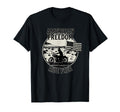American Freedom Ride Patriotic Usa T-Shirt - Novelty Apparel Unisex - T-Shirt, Sweatshirt, Hoodie