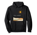 Sun Seeker Vacation Adventure Happy Hoodie - Custom Art Print for Adults - T-Shirt, Sweatshirt, Hoodie