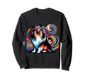 Beach 1970S Psychedelic Sheltie Sweatshirt - Novelty Apparel Men Women - T-Shirt, Sweatshirt, Hoodie