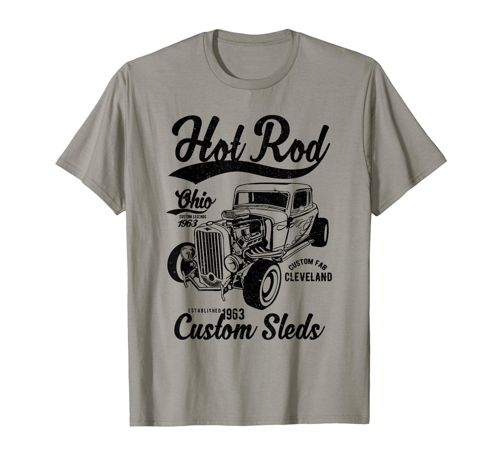Hotrod Cleveland Ohio Automotive Nostalgia T-Shirt - Trendy Graphic Unisex - T-Shirt, Sweatshirt, Hoodie