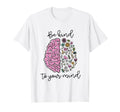 Be Kind To Your Mind Mental Health T-Shirt - Novelty Apparel Unisex - T-Shirt, Sweatshirt, Hoodie