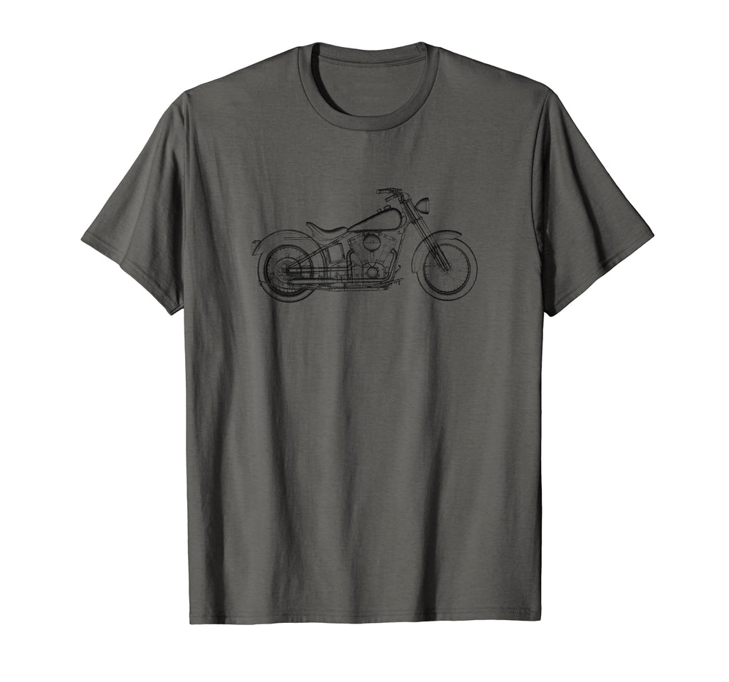 Motorcycle Rider Bike T-Shirt - Custom Art Print Unisex - T-Shirt, Sweatshirt, Hoodie