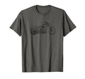 Motorcycle Rider Bike T-Shirt - Custom Art Print Unisex - T-Shirt, Sweatshirt, Hoodie