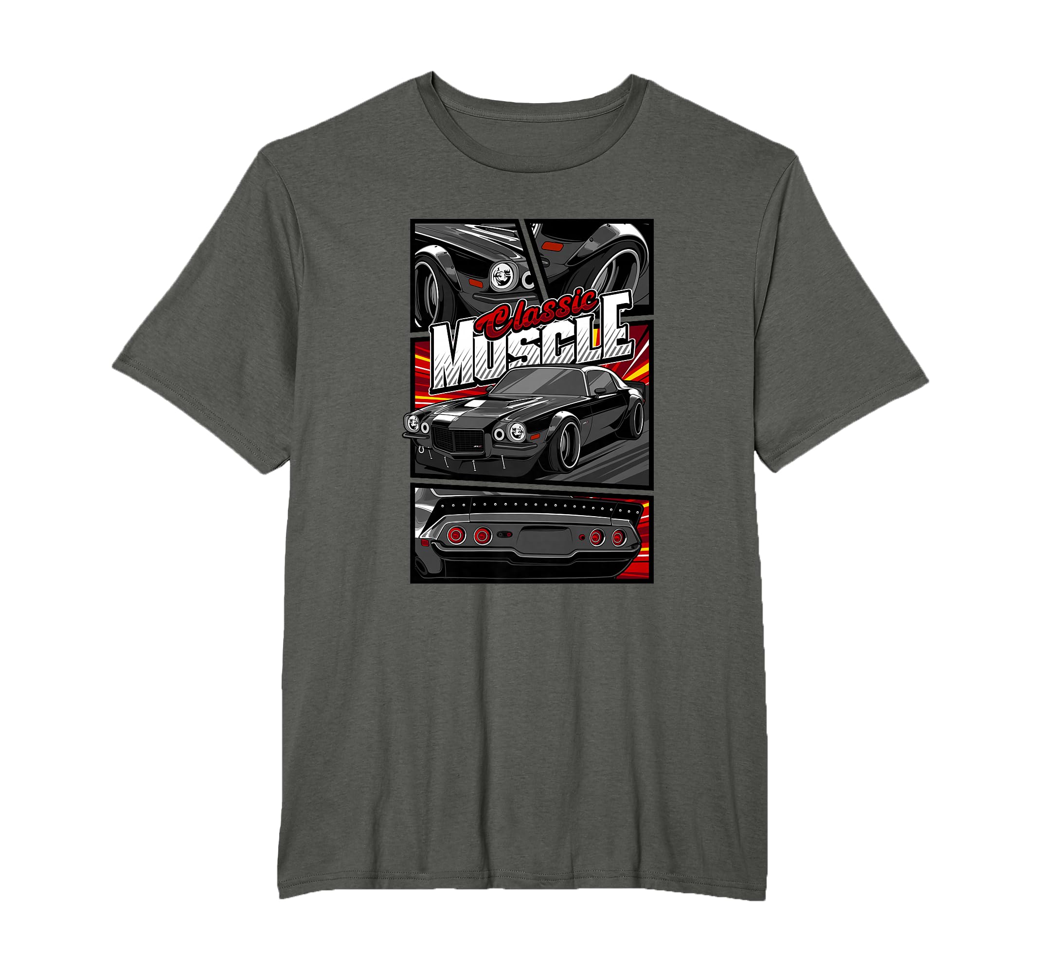 Muscle Cars American Muscle Cars Car T-Shirt - Unique Graphic Men Women - T-Shirt, Sweatshirt, Hoodie