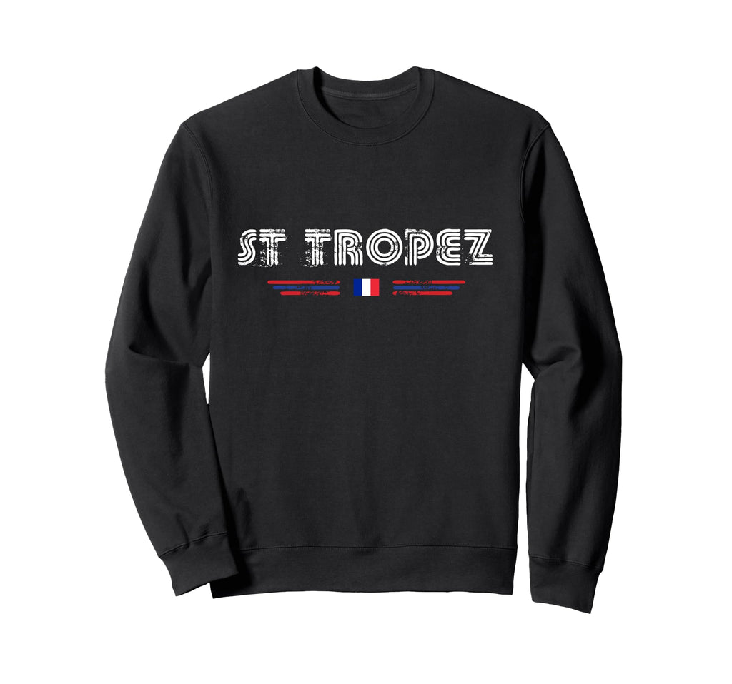 St Tropez France 70S 80S Type Sweatshirt - Fun Novelty Design Unisex - T-Shirt, Sweatshirt, Hoodie
