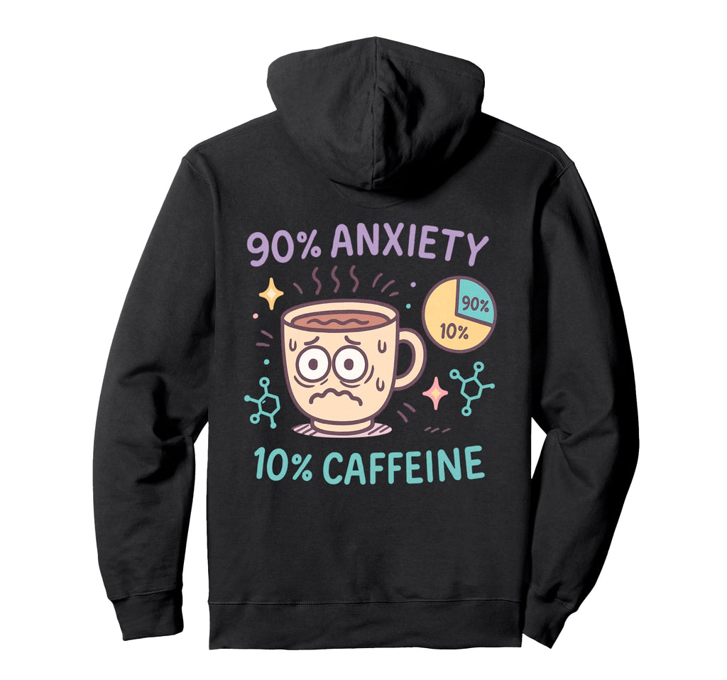 Funny Coffee Cup Meme Caffeine Lovers Hoodie - Streetwear Style Men Women - T-Shirt, Sweatshirt, Hoodie
