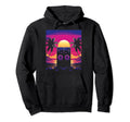 Vaporwave Stereo Speakers 80S Synthwave 7 Hoodie - Minimalist Print Unisex - T-Shirt, Sweatshirt, Hoodie