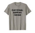 Emotional Support Human Co T-Shirt - Aesthetic Graphic Unisex - T-Shirt, Sweatshirt, Hoodie