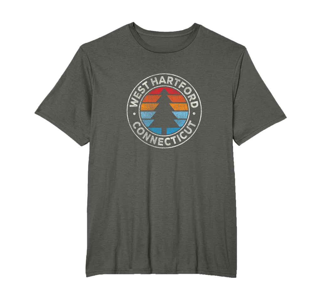 West Hartford Connecticut Ct 70S T-Shirt - Fun Novelty Design Unisex - T-Shirt, Sweatshirt, Hoodie