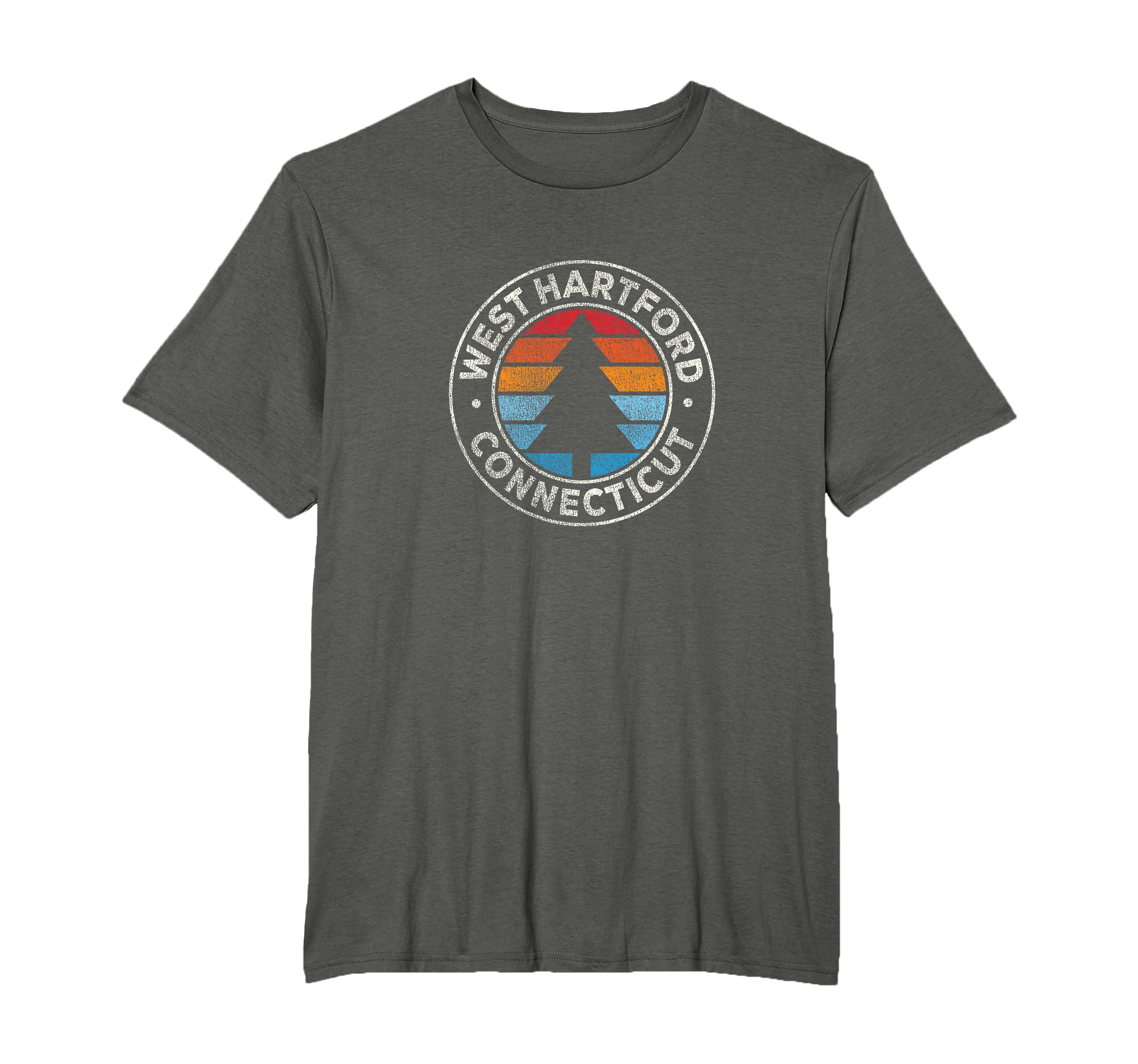 West Hartford Connecticut Ct 70S T-Shirt - Fun Novelty Design Unisex - T-Shirt, Sweatshirt, Hoodie
