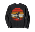 Magpie Bird Sunset Safari 70S Sweatshirt - Fun Novelty Design for Adults - T-Shirt, Sweatshirt, Hoodie