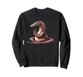 Meditation Komodo Dragon Yoga Pose Sweatshirt - Streetwear Style Men Women - T-Shirt, Sweatshirt, Hoodie