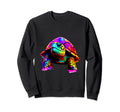 80S 90S Synthwave Turtle Tortoise Sweatshirt - Streetwear Style Unisex - T-Shirt, Sweatshirt, Hoodie