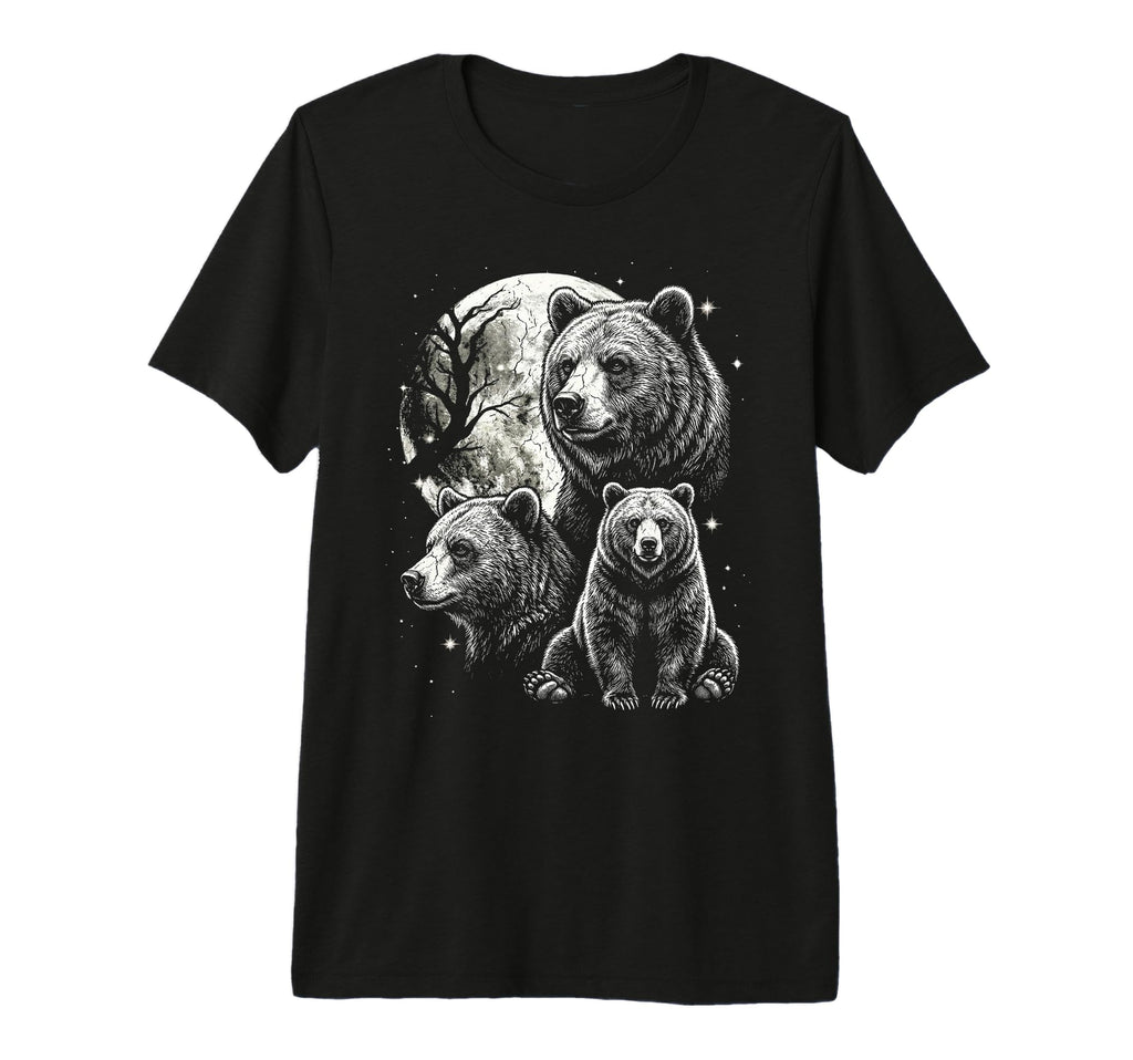 Bear 90S Aesthetic Y2K Wildlife Bear T-Shirt - Trendy Graphic for Adults - T-Shirt, Sweatshirt, Hoodie
