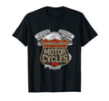 1966 Shovelhead Motorcycle T-Shirt - Custom Art Print for Adults - T-Shirt, Sweatshirt, Hoodie