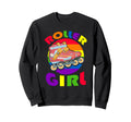 Roller Birthday Roller Skater Sweatshirt - Casual Everyday Wear Unisex - T-Shirt, Sweatshirt, Hoodie