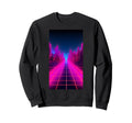 Retrowave City 80S Vaporwave Sweatshirt - Trendy Graphic for Adults - T-Shirt, Sweatshirt, Hoodie