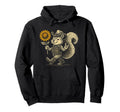 Cowboy Squirrel Sunflower Western Hoodie - Unique Graphic for Adults - T-Shirt, Sweatshirt, Hoodie