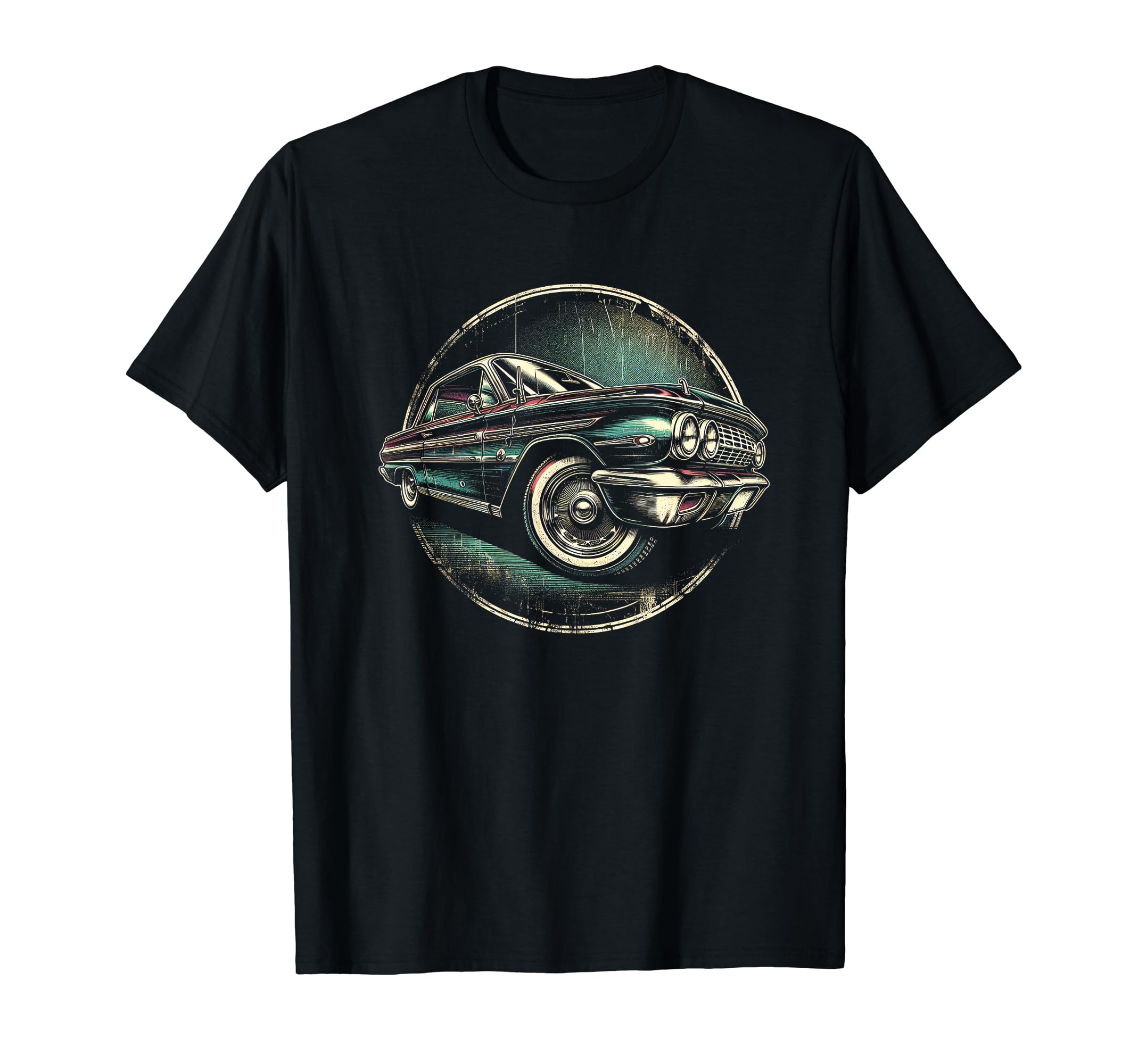 Intricate Car Art T-Shirt - Streetwear Style Men Women - T-Shirt, Sweatshirt, Hoodie