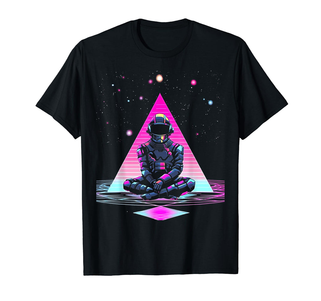 Synthwave Astronaut Cyberpunk T-Shirt - Casual Everyday Wear for Adults - T-Shirt, Sweatshirt, Hoodie