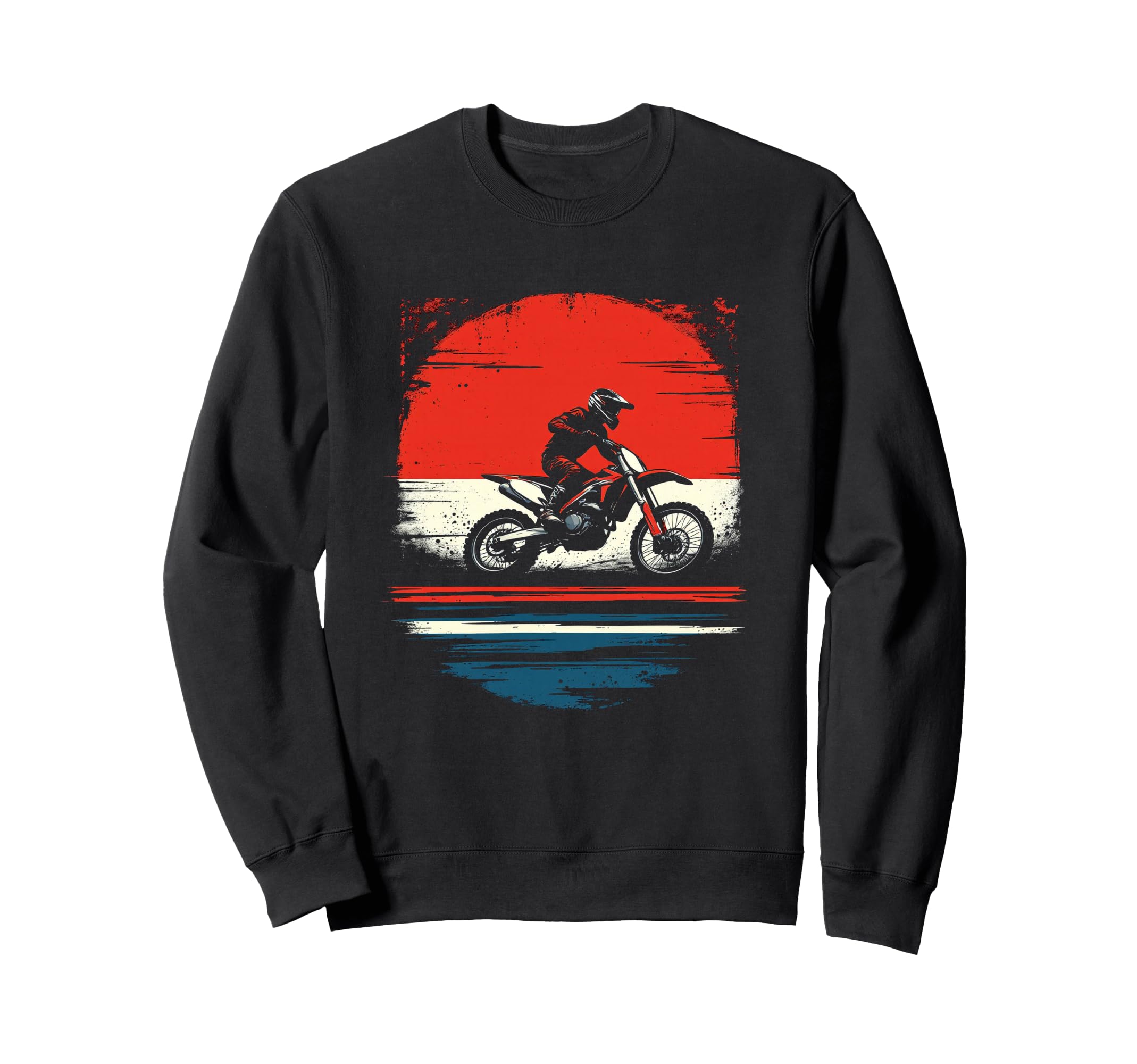 Motorcycle Sweatshirt - Aesthetic Graphic for Adults - T-Shirt, Sweatshirt, Hoodie