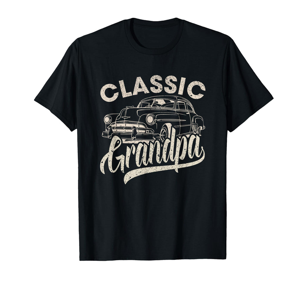 Grandpa Funny Car Lover Dad Papa Grandpa T-Shirt - Aesthetic Graphic Unisex - T-Shirt, Sweatshirt, Hoodie