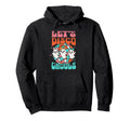 Lets Disco Ghouls Coquette Ghosts 70S Hoodie - Minimalist Print for Adults - T-Shirt, Sweatshirt, Hoodie