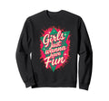Just Wanna Have Fun 80S Throwback Sweatshirt - Graphic Print Men Women - T-Shirt, Sweatshirt, Hoodie