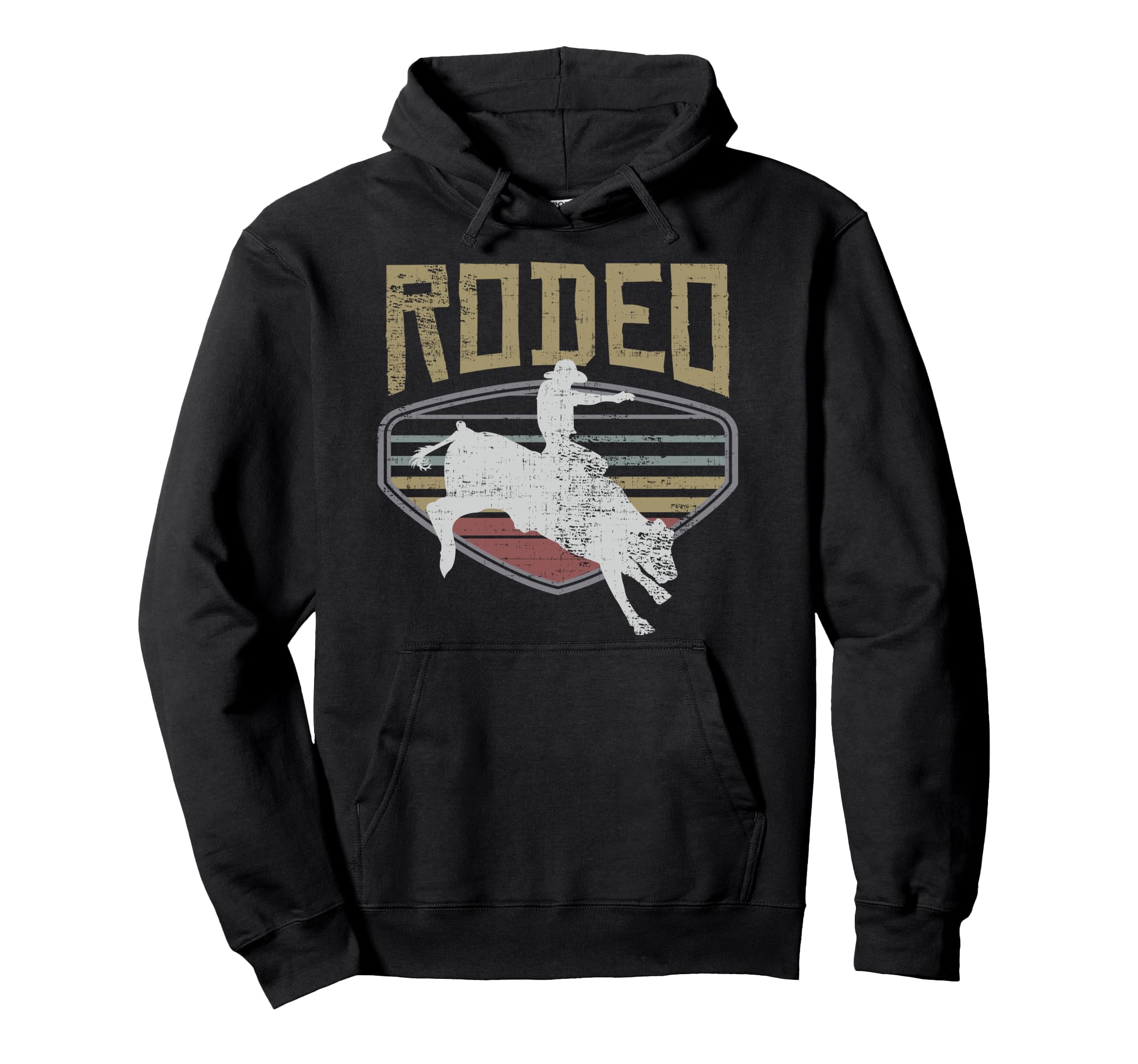 Rodeo Bull Riding Gift Hoodie - Streetwear Style Men Women - T-Shirt, Sweatshirt, Hoodie