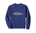 Stereo Logo Sweatshirt - Custom Art Print for Adults - T-Shirt, Sweatshirt, Hoodie