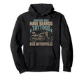 Awesome Biker Dad Tattoos Motorcycle Hoodie - Streetwear Style Unisex - T-Shirt, Sweatshirt, Hoodie