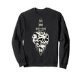 Dagger Through Skull Traditional Sweatshirt - Minimalist Print Men Women - T-Shirt, Sweatshirt, Hoodie