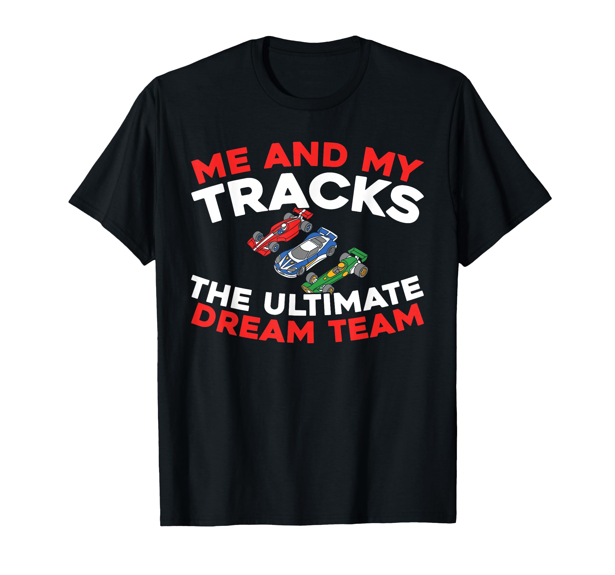 Slot Cars Hobby Miniature Track Slot T-Shirt - Novelty Apparel for Adults - T-Shirt, Sweatshirt, Hoodie