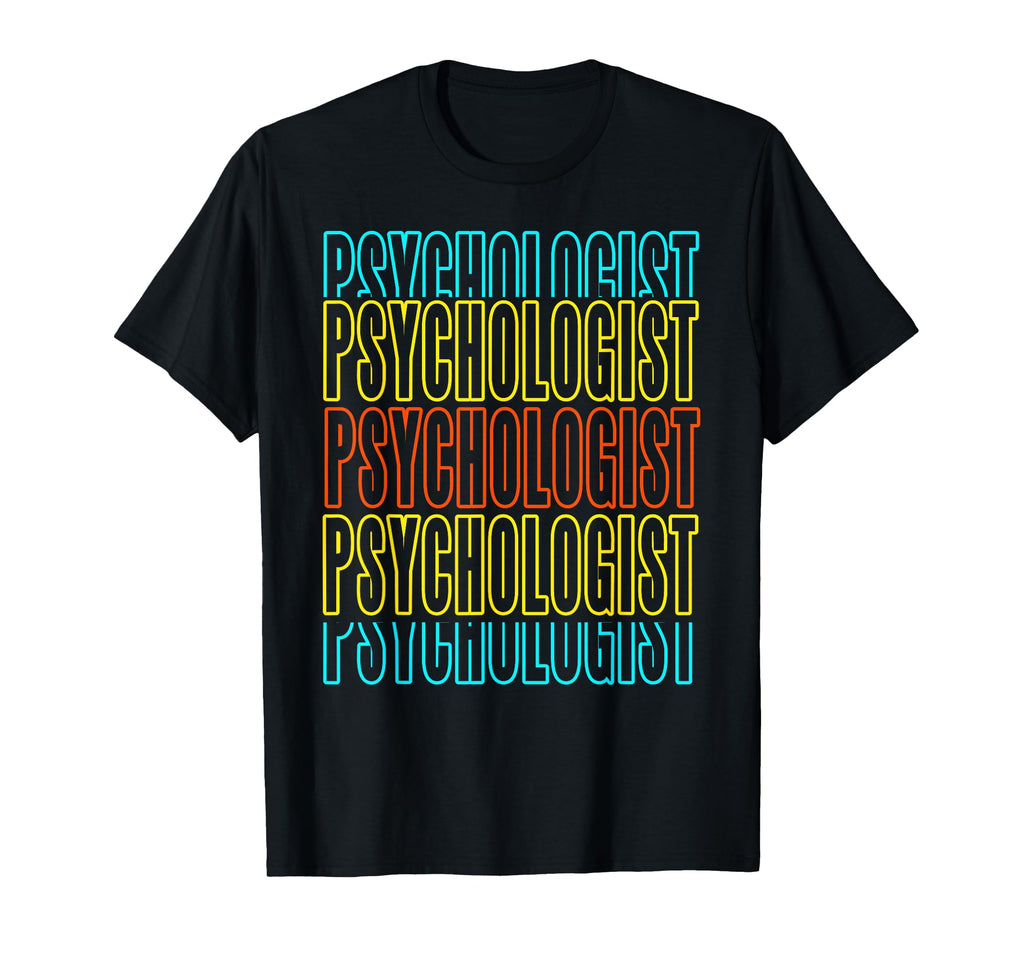 Psychologist Typography Mind Experts T-Shirt - Graphic Print Unisex - T-Shirt, Sweatshirt, Hoodie