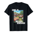Car One Is Never Enough Funny Automobile T-Shirt - Graphic Print Unisex - T-Shirt, Sweatshirt, Hoodie