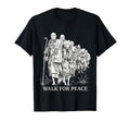 Peaceful Walk Peace Monks Aloka Dog Path T-Shirt - Aesthetic Graphic Unisex - T-Shirt, Sweatshirt, Hoodie