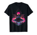 Synthwave Pyramid Cyberpunk 80S Sci Fi 45 T-Shirt - Trendy Graphic Unisex - T-Shirt, Sweatshirt, Hoodie