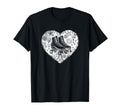 Roller Skating Heart Grunge Street Skating T-Shirt - Novelty Apparel Unisex - T-Shirt, Sweatshirt, Hoodie
