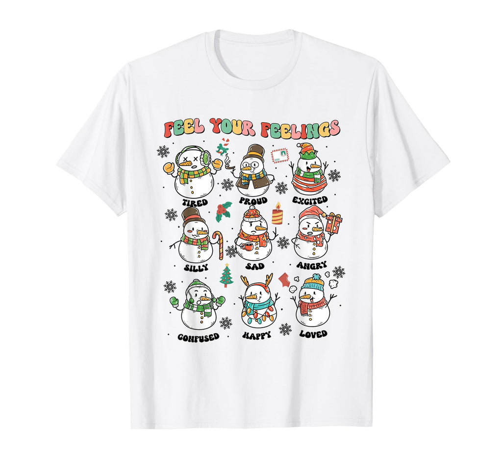 Mental Health Tis Season To Feel Your T-Shirt - Fun Novelty Design Unisex - T-Shirt, Sweatshirt, Hoodie