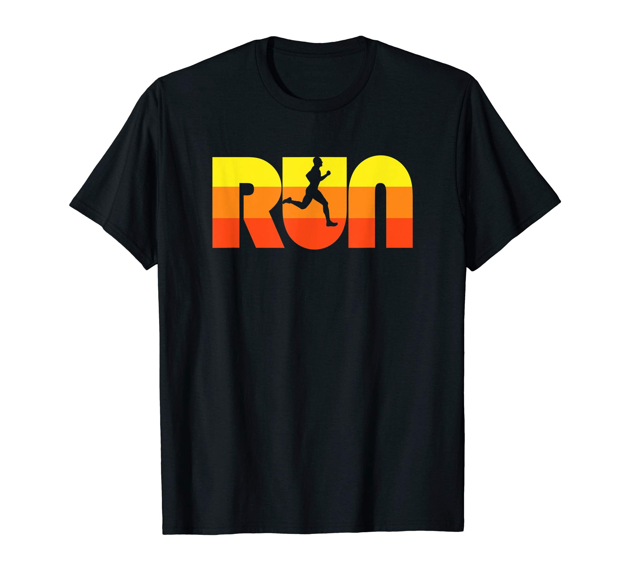 Run Sixties Color Old School Typography T-Shirt - Trendy Graphic Unisex - T-Shirt, Sweatshirt, Hoodie