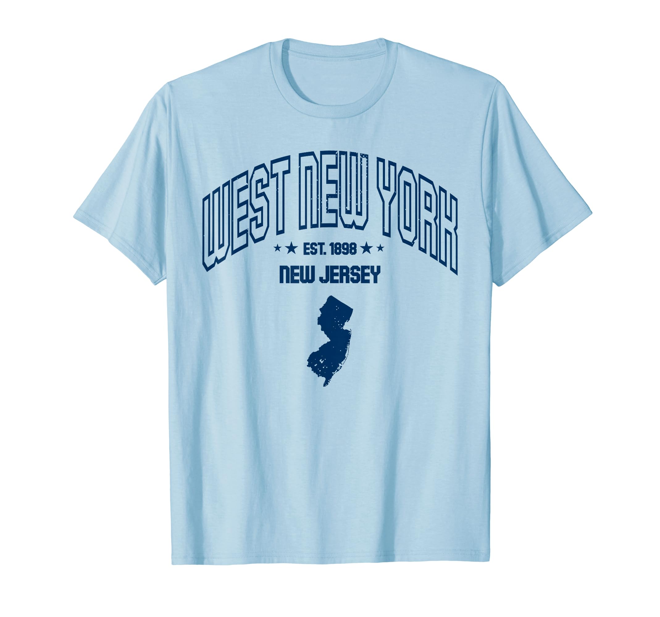 West New York New Jersey Nj T-Shirt - Minimalist Print for Adults - T-Shirt, Sweatshirt, Hoodie
