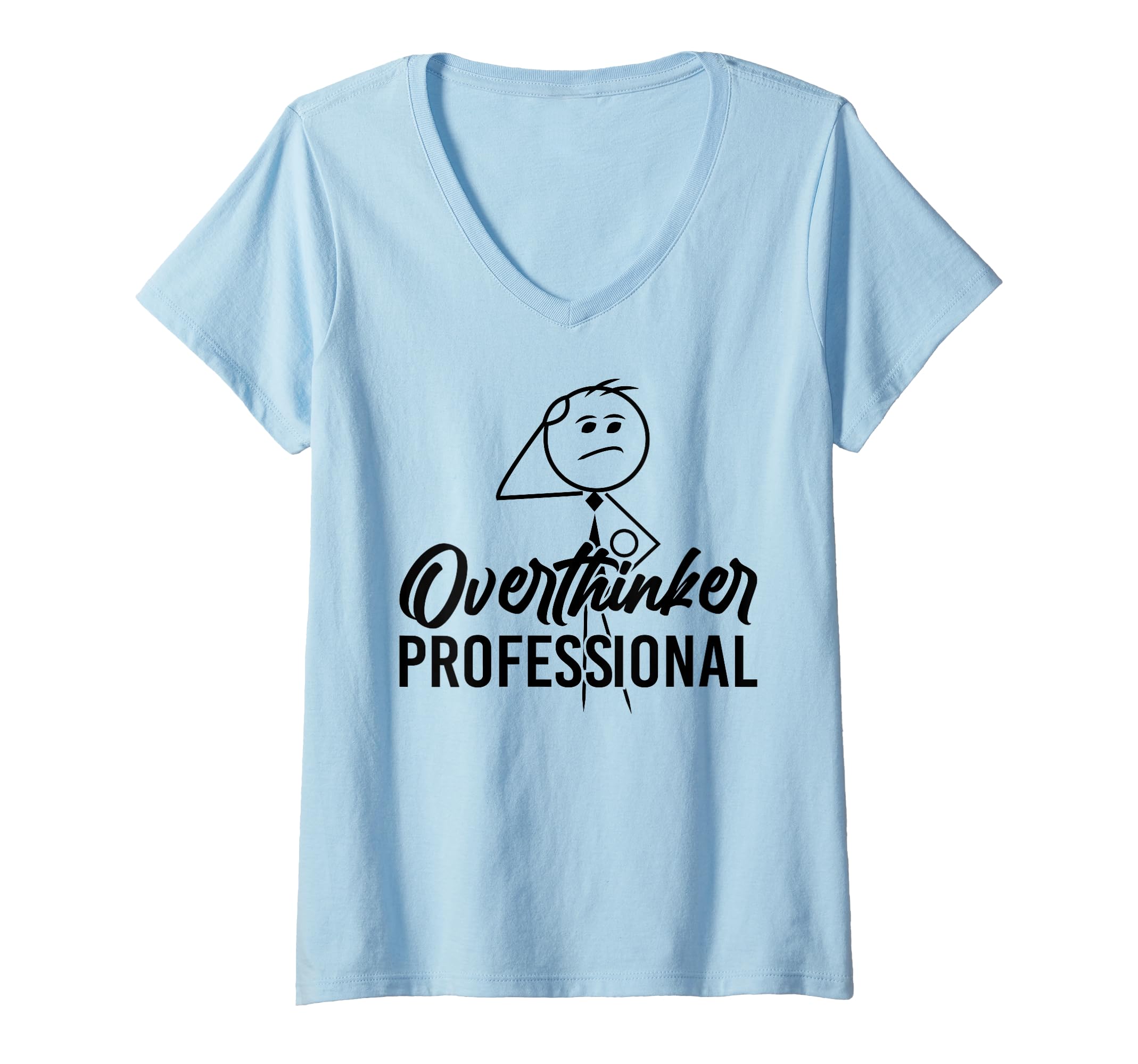 Funny Overthinker Anxious Introvert T-Shirt - Graphic Print for Adults - T-Shirt, Sweatshirt, Hoodie