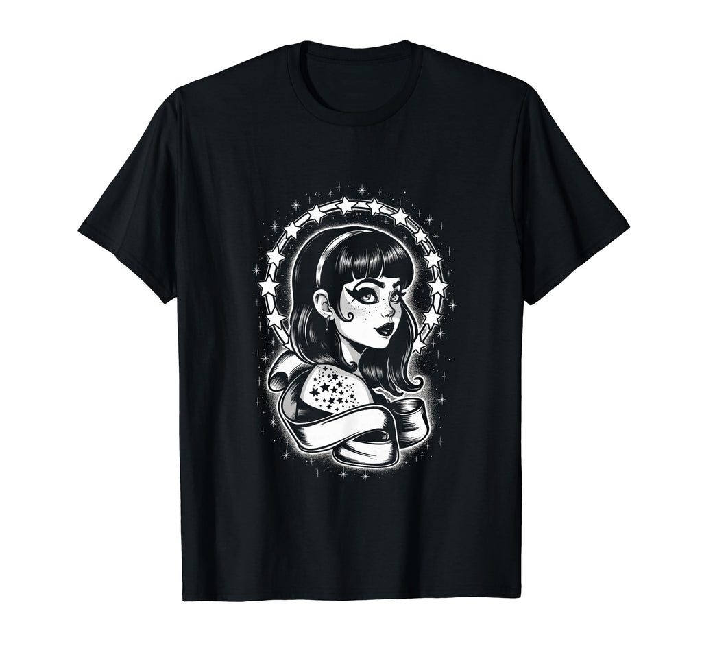 Gothic Chic Rockabilly Tees Gifts T-Shirt - Graphic Print Unisex - T-Shirt, Sweatshirt, Hoodie