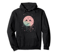 Kawaii Moon Distressed Hippie Vibes 17 Hoodie - Unique Graphic for Adults - T-Shirt, Sweatshirt, Hoodie