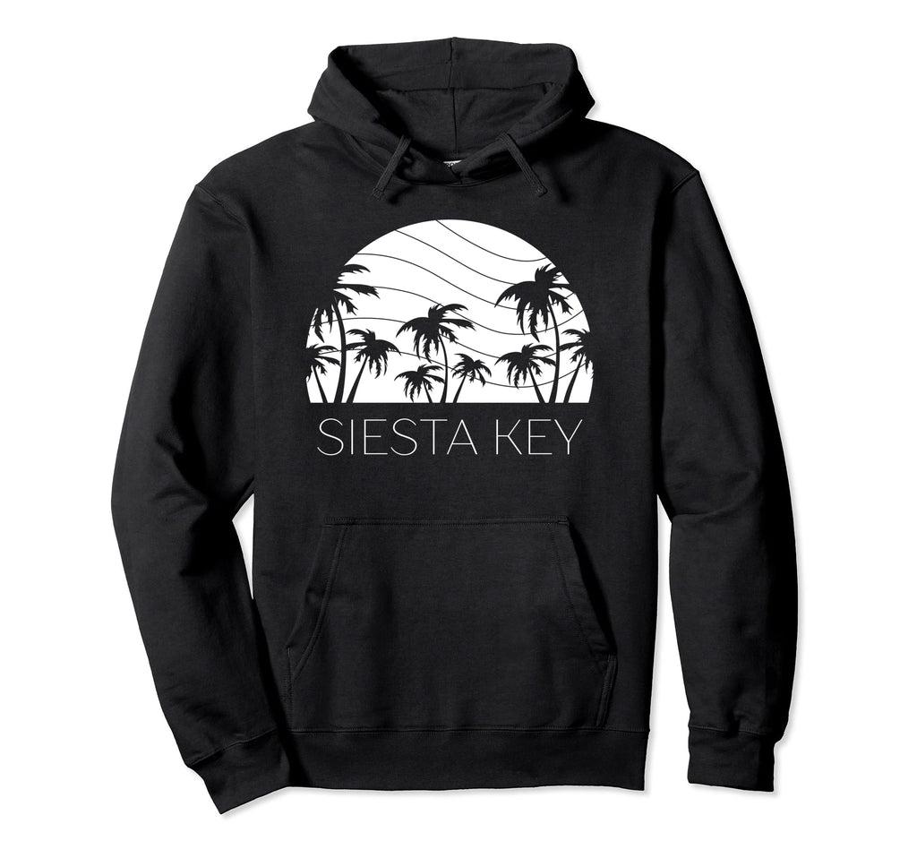 Siesta Key Florida Beach Vacation Souvenir Hoodie - Unique Graphic Unisex - T-Shirt, Sweatshirt, Hoodie