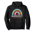 Neurodiversity Rainbow Autism Hoodie - Trendy Graphic for Adults - T-Shirt, Sweatshirt, Hoodie
