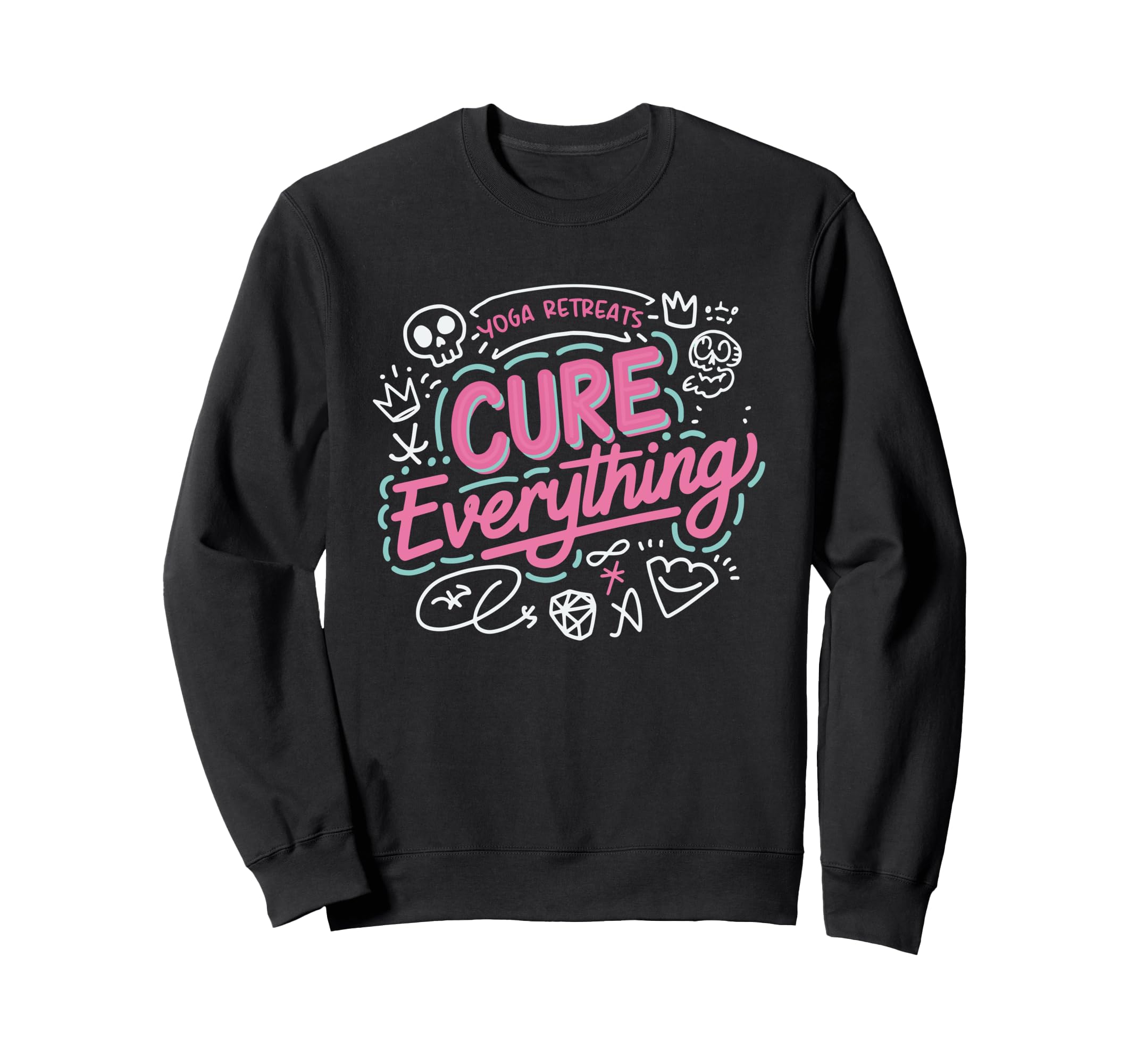 Spiritual Retreat Meditation Sweatshirt - Unique Graphic for Adults - T-Shirt, Sweatshirt, Hoodie